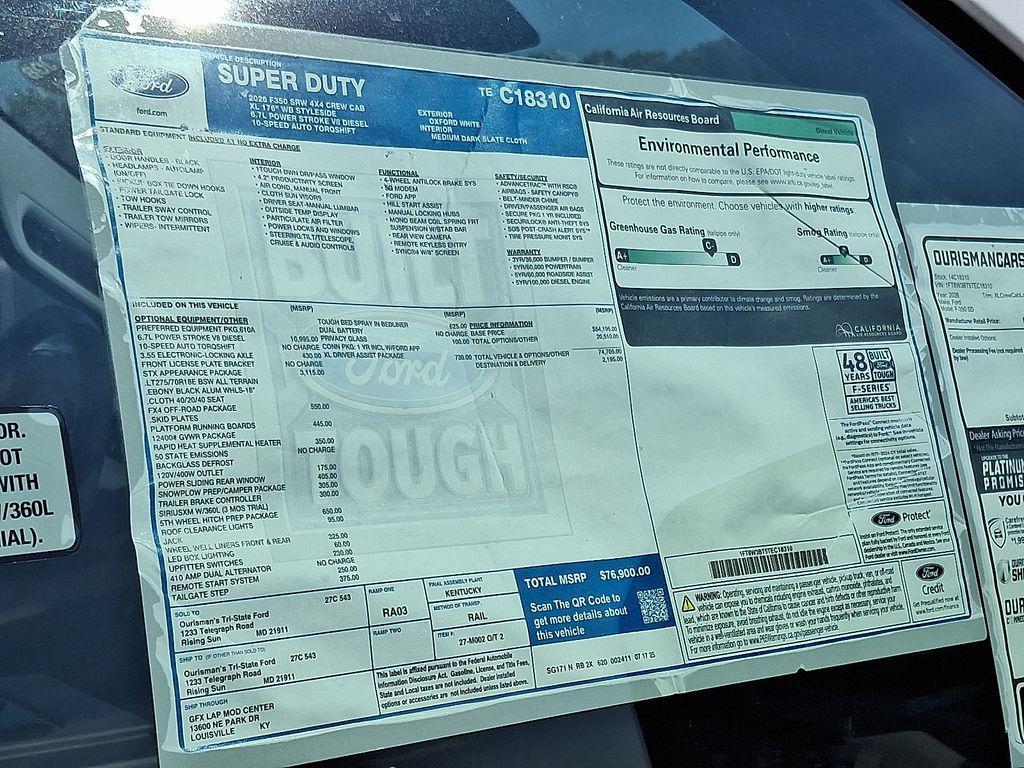 new 2026 Ford F-350 car, priced at $71,000