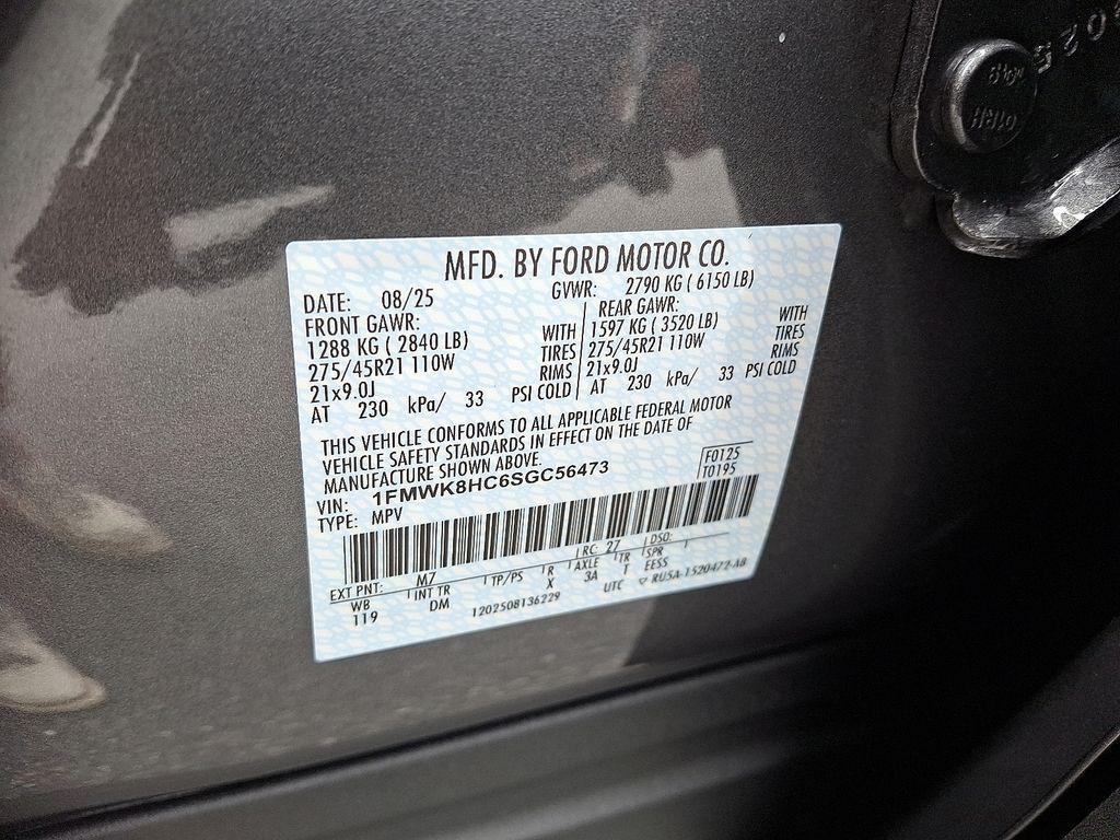 new 2025 Ford Explorer car, priced at $56,500
