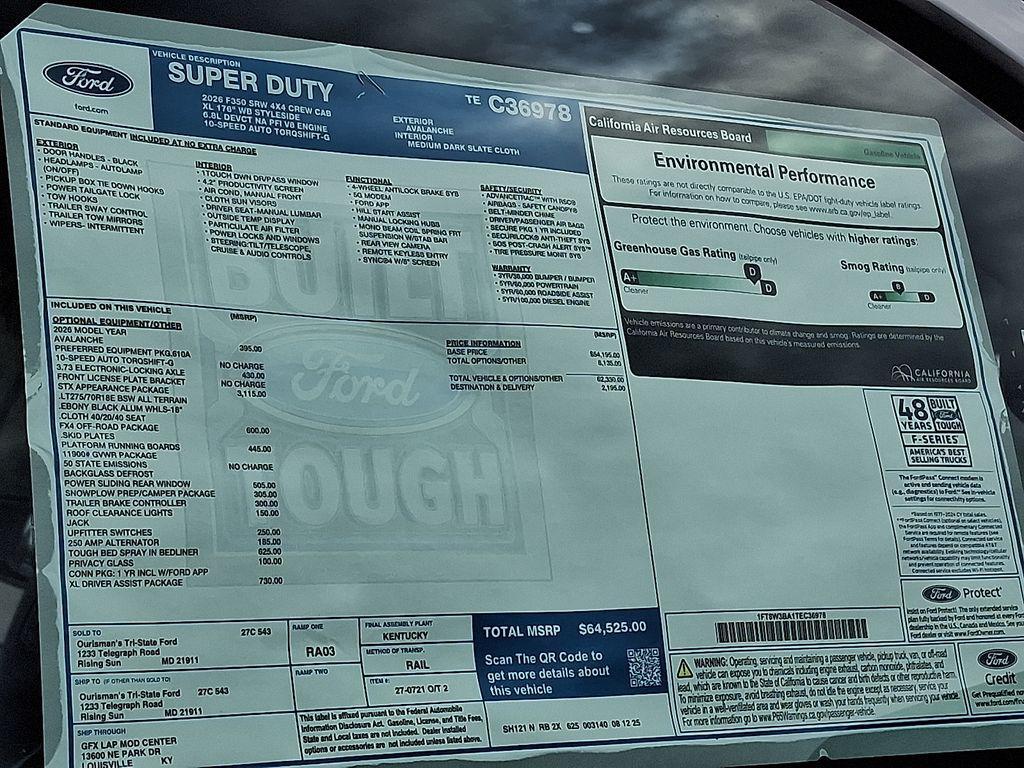 new 2026 Ford F-350 car, priced at $59,000