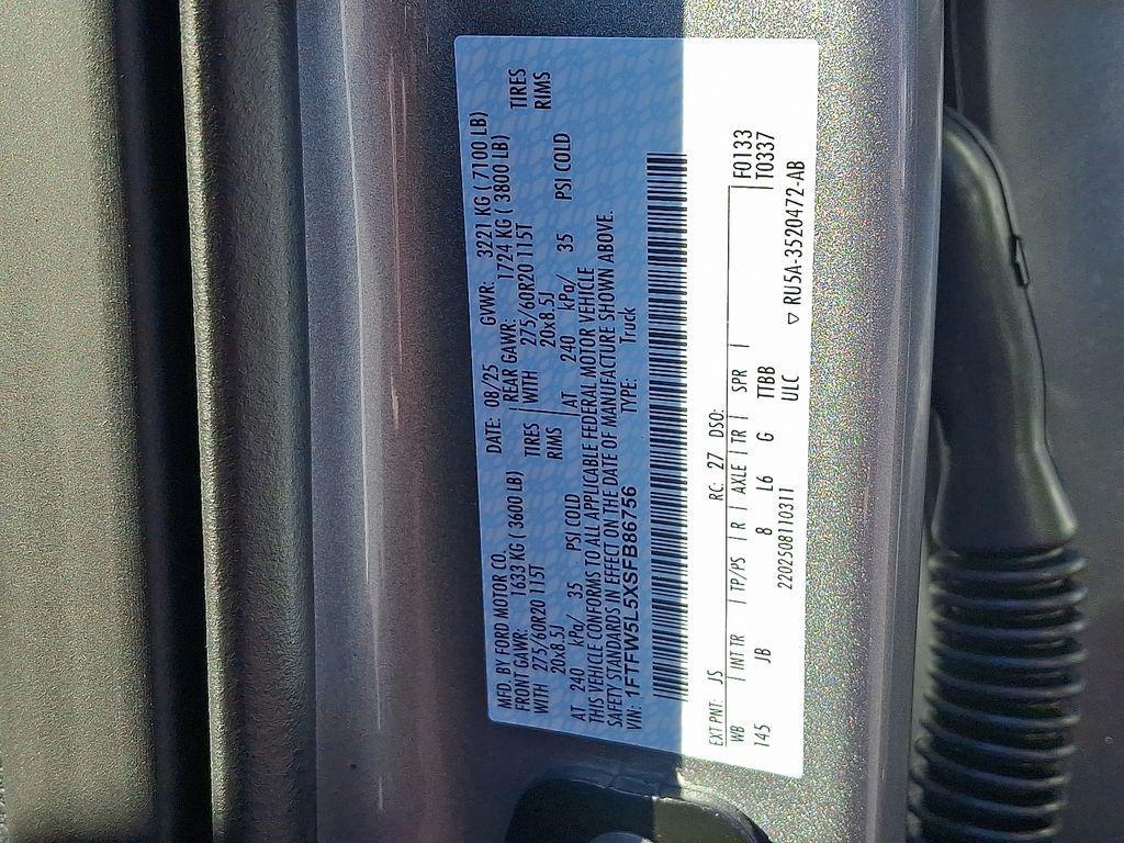 new 2025 Ford F-150 car, priced at $76,175
