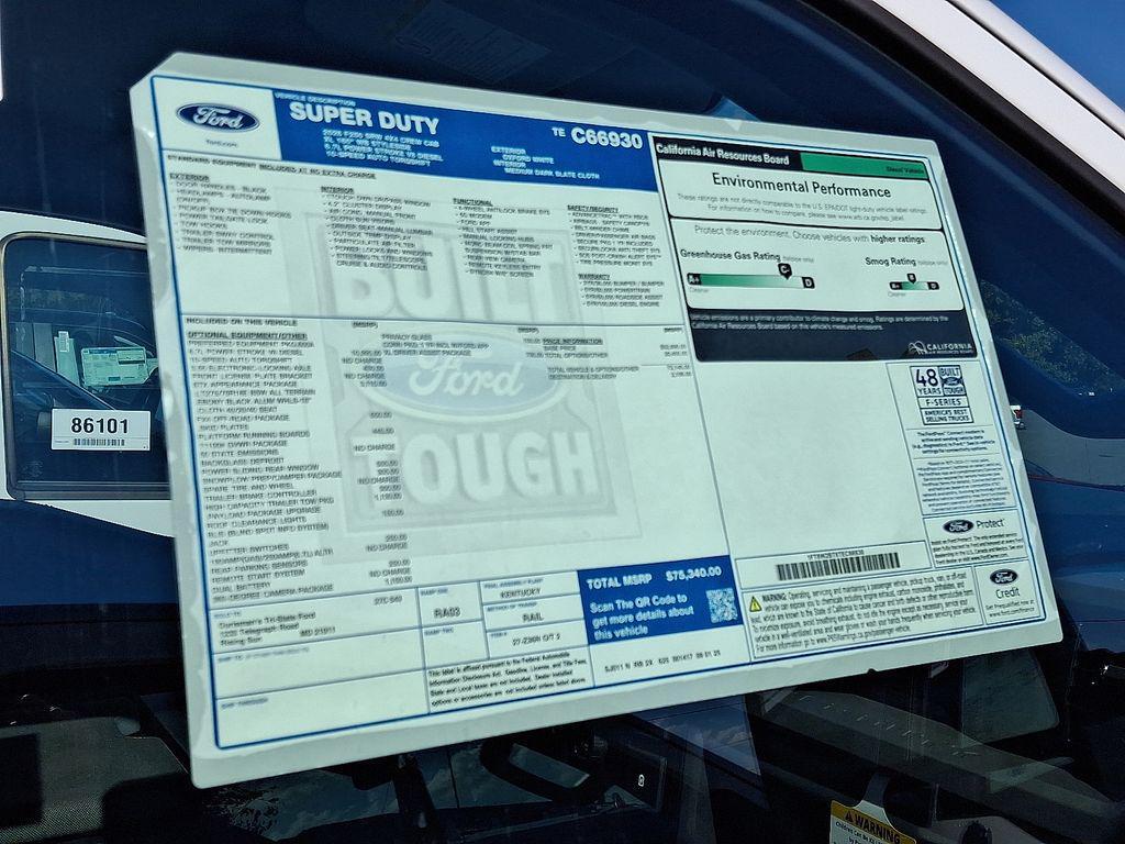 new 2026 Ford F-250 car, priced at $71,000