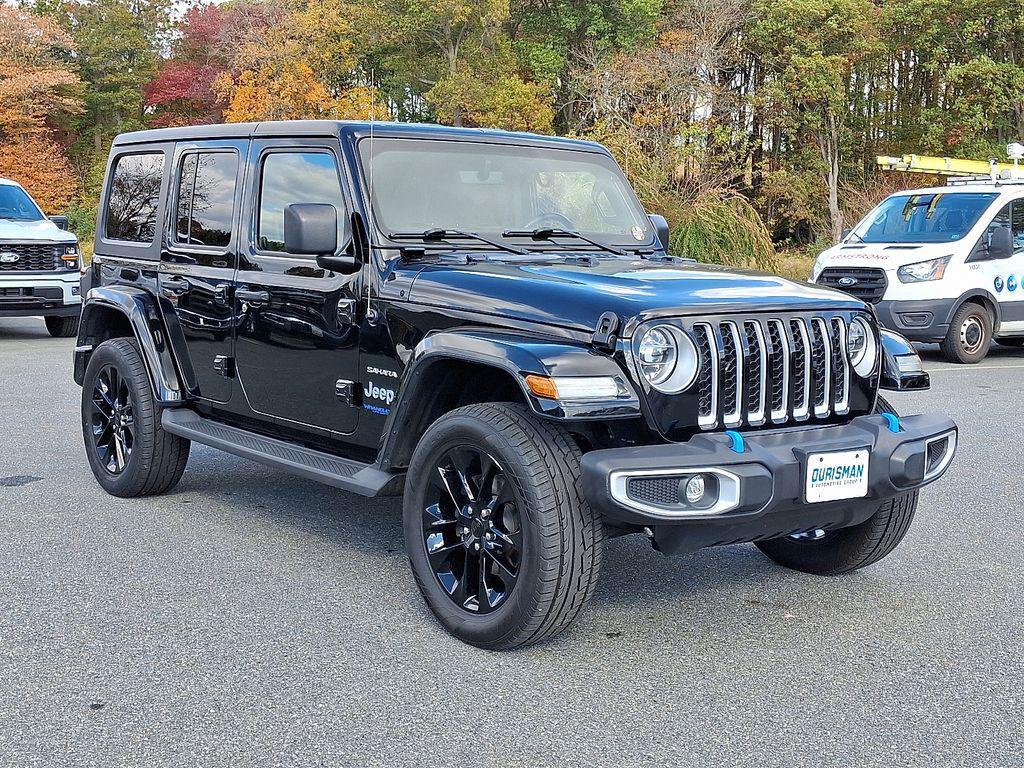 used 2022 Jeep Wrangler Unlimited 4xe car, priced at $30,000