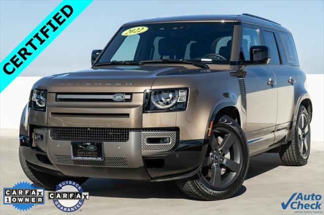 used 2022 Land Rover Defender car, priced at $65,990