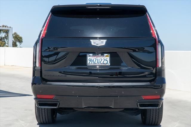 used 2023 Cadillac Escalade car, priced at $88,999