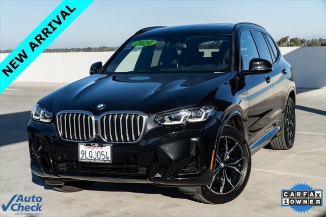 used 2024 BMW X3 car, priced at $43,755