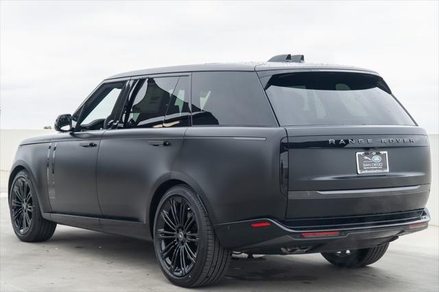 new 2025 Land Rover Range Rover car, priced at $166,380
