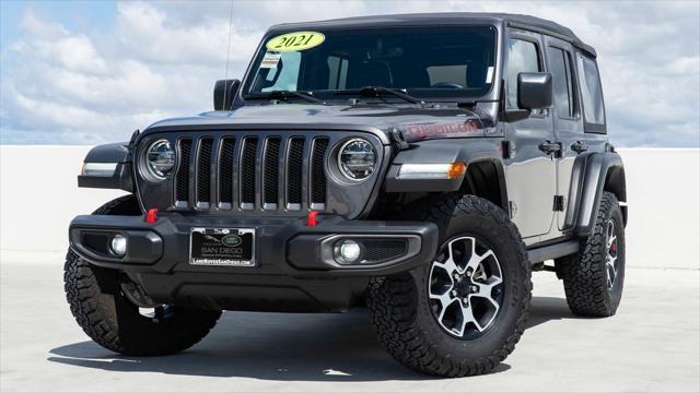used 2021 Jeep Wrangler Unlimited car, priced at $48,580