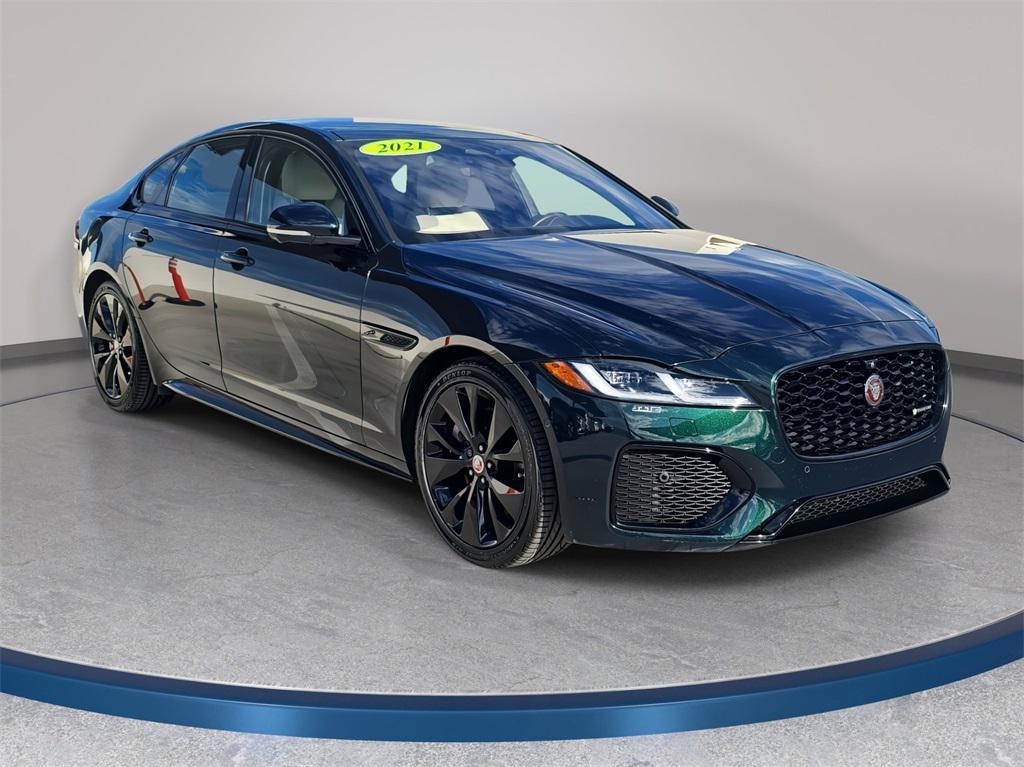 used 2021 Jaguar XF car, priced at $29,899