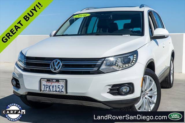 used 2016 Volkswagen Tiguan car, priced at $11,530
