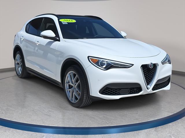used 2018 Alfa Romeo Stelvio car, priced at $19,799