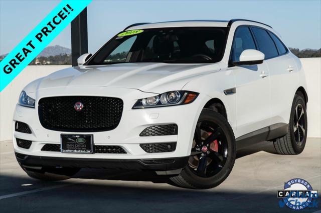 used 2018 Jaguar F-PACE car, priced at $17,110