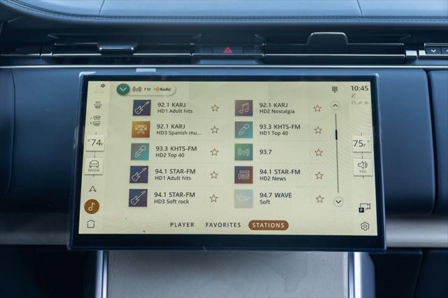 new 2025 Land Rover Range Rover car, priced at $218,340