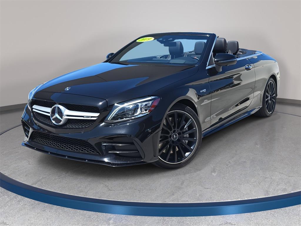 used 2019 Mercedes-Benz AMG C 43 car, priced at $36,375