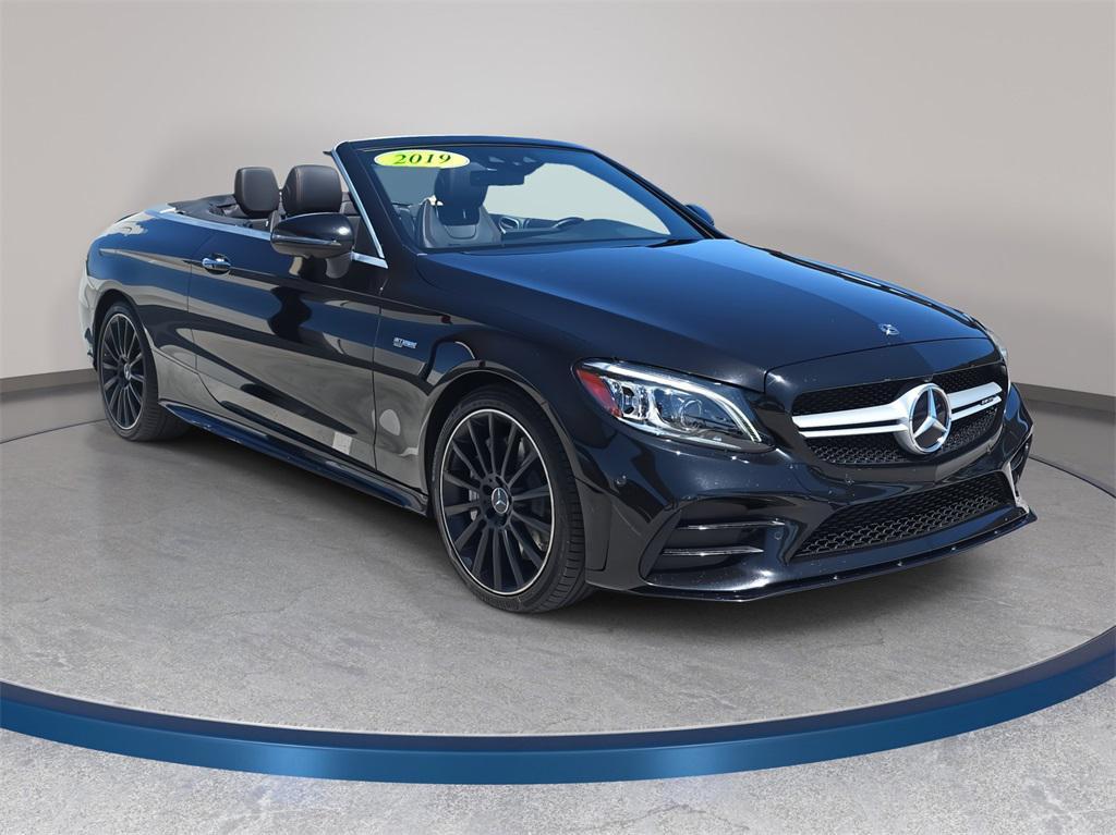 used 2019 Mercedes-Benz AMG C 43 car, priced at $36,375