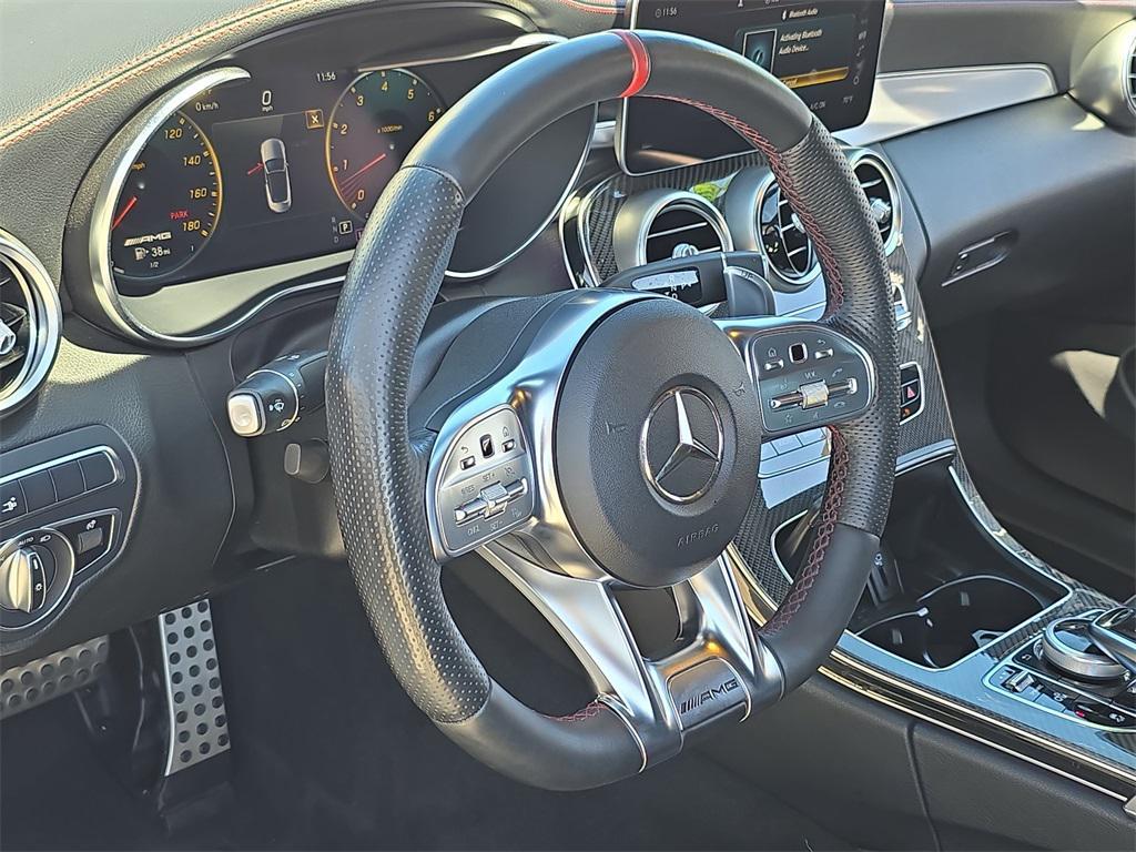 used 2019 Mercedes-Benz AMG C 43 car, priced at $36,375