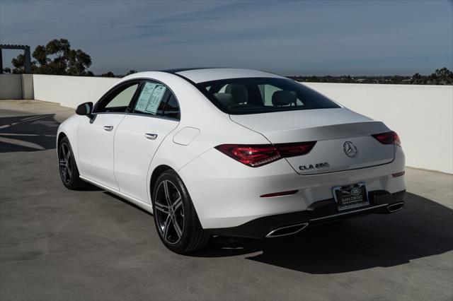 used 2022 Mercedes-Benz CLA 250 car, priced at $31,490