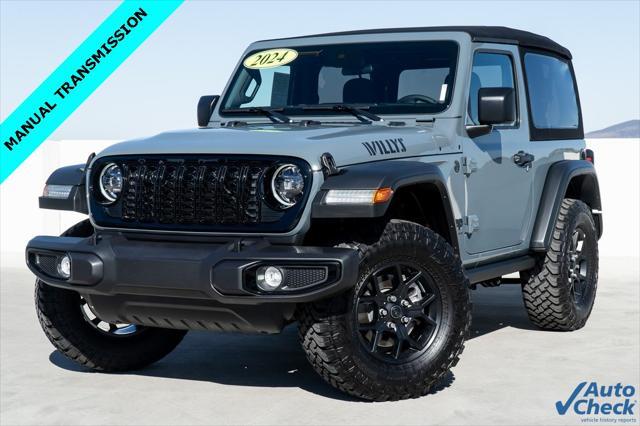 used 2024 Jeep Wrangler car, priced at $36,990