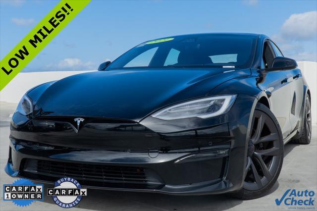 used 2021 Tesla Model S car, priced at $38,584