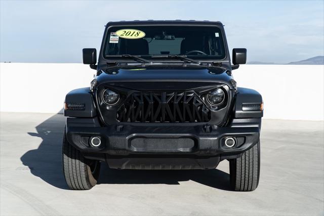 used 2018 Jeep Wrangler Unlimited car, priced at $20,990