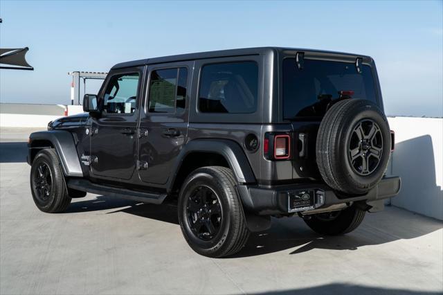 used 2018 Jeep Wrangler Unlimited car, priced at $20,990