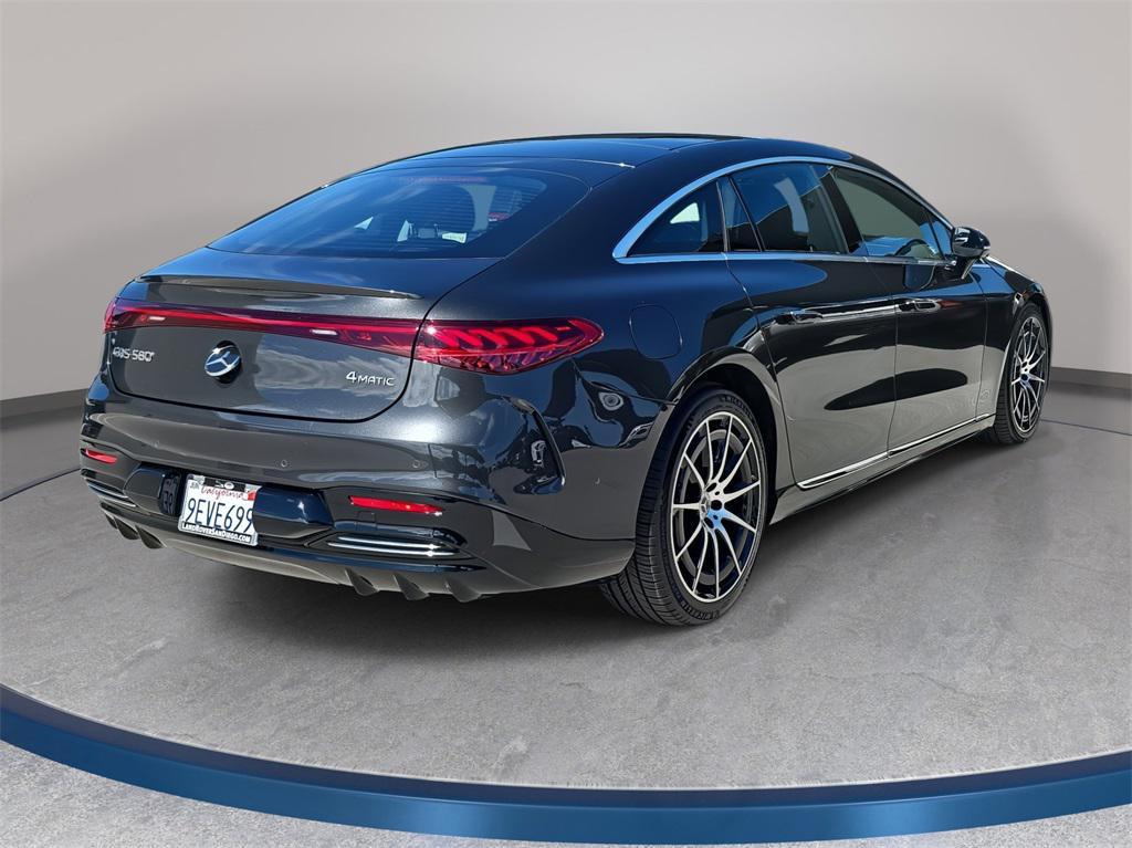 used 2022 Mercedes-Benz EQS 580 car, priced at $52,260