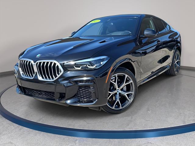 used 2022 BMW X6 car, priced at $55,970