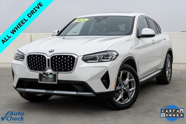 used 2024 BMW X4 car, priced at $45,590