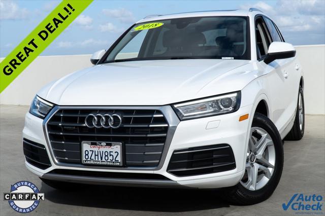 used 2018 Audi Q5 car, priced at $16,210