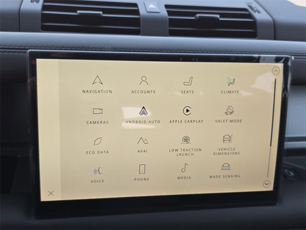 new 2025 Land Rover Defender car, priced at $120,423