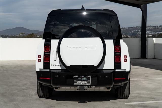 new 2025 Land Rover Defender car, priced at $93,598