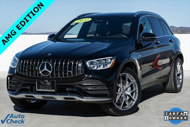 used 2022 Mercedes-Benz AMG GLC 43 car, priced at $44,498