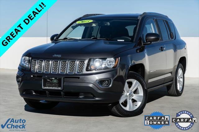 used 2015 Jeep Compass car, priced at $9,100