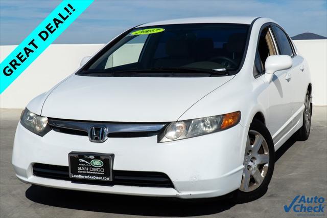 used 2007 Honda Civic car, priced at $7,490