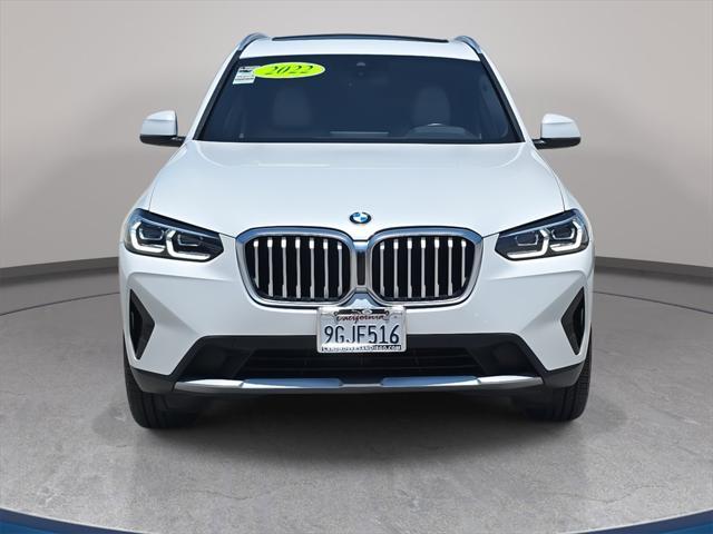 used 2022 BMW X3 car, priced at $27,331