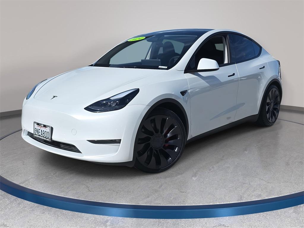 used 2024 Tesla Model Y car, priced at $39,988