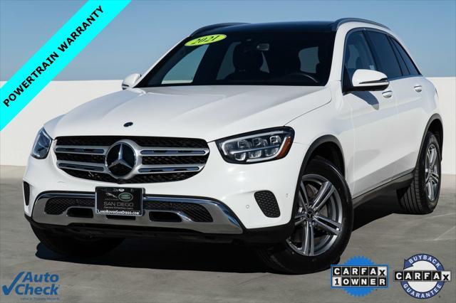 used 2021 Mercedes-Benz GLC 300 car, priced at $23,940