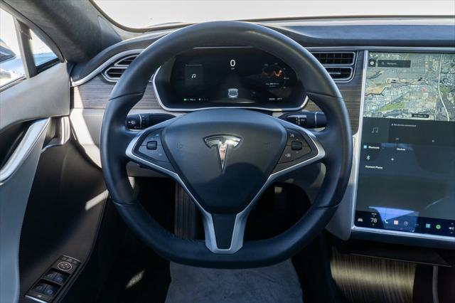 used 2015 Tesla Model S car, priced at $23,250