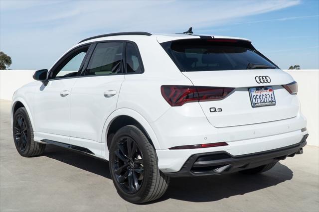 used 2023 Audi Q3 car, priced at $28,355