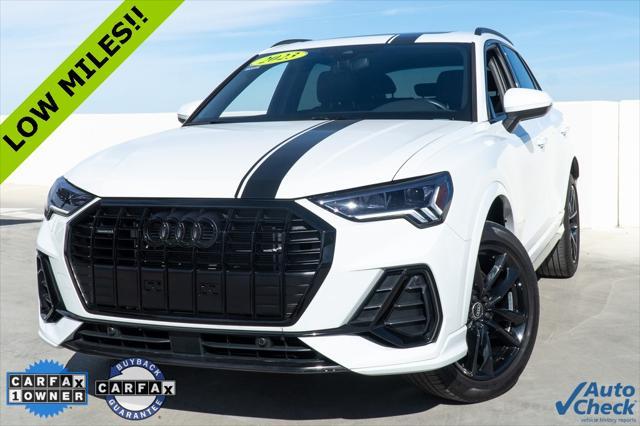 used 2023 Audi Q3 car, priced at $28,355