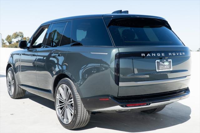 new 2025 Land Rover Range Rover car, priced at $119,190