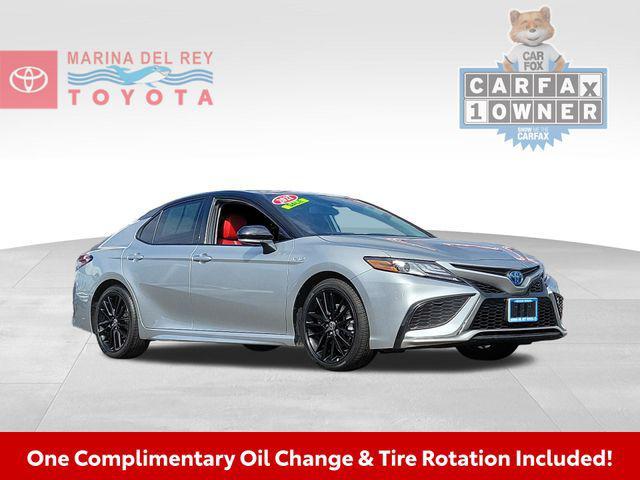 used 2021 Toyota Camry car, priced at $28,988