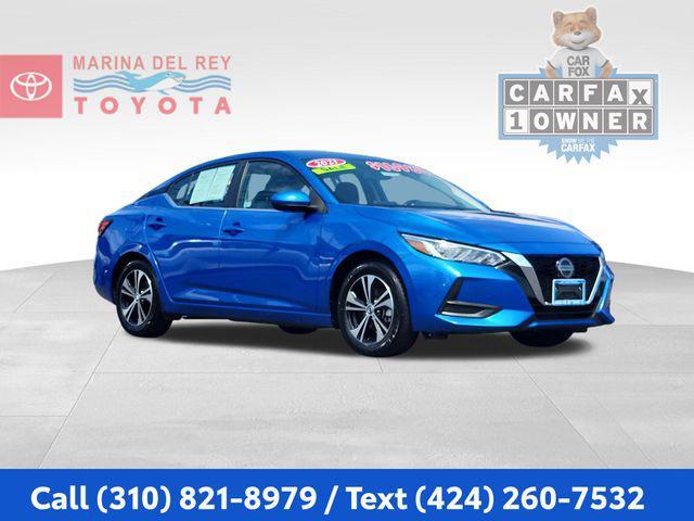 used 2021 Nissan Sentra car, priced at $16,988