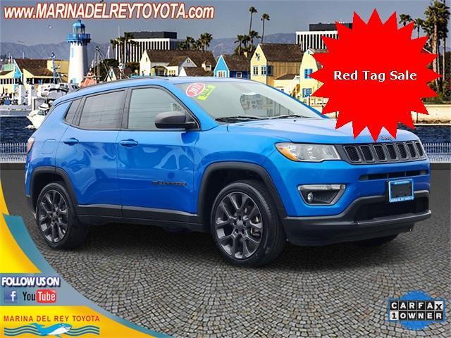 used 2021 Jeep Compass car, priced at $19,744
