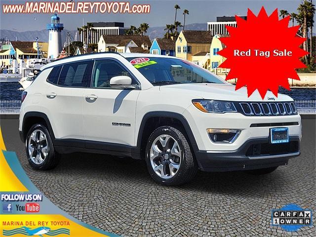 used 2021 Jeep Compass car, priced at $20,233