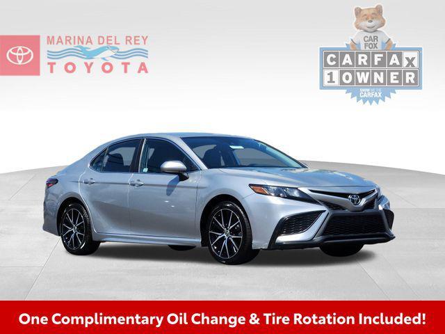 used 2021 Toyota Camry car, priced at $21,588