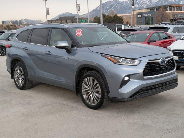 used 2021 Toyota Highlander Hybrid car, priced at $35,904