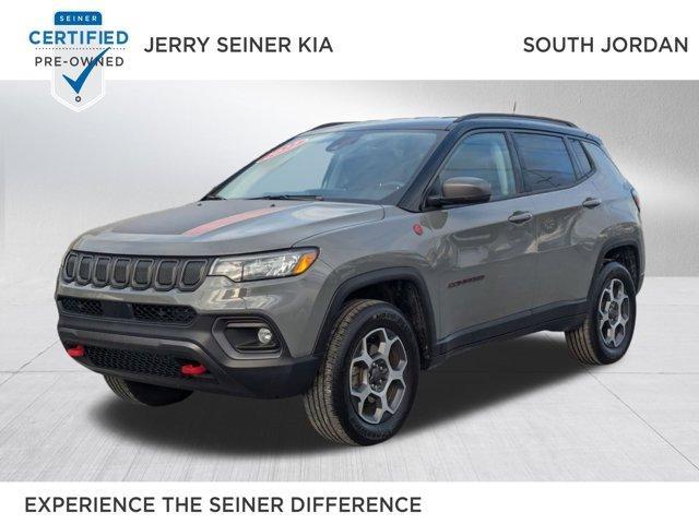 used 2022 Jeep Compass car, priced at $23,718