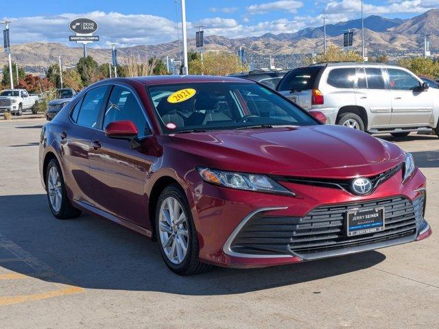 used 2021 Toyota Camry car, priced at $18,124