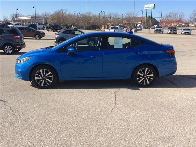 used 2021 Nissan Versa car, priced at $14,995