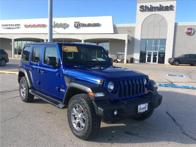 used 2020 Jeep Wrangler Unlimited car, priced at $32,995